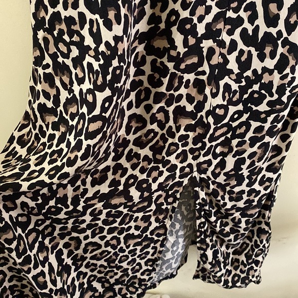 Vero Moda Leopard Print Sand Dress Size XS - Picture 7 of 12